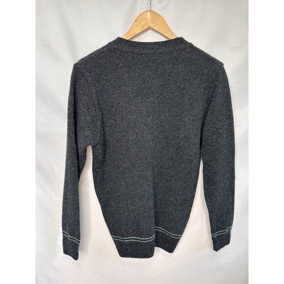 Harry Potter Slytherin Cardigan Universal Studios Wool Scotland Sz S - Picture 5 of 8